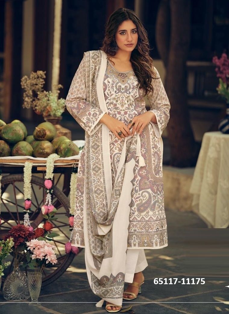 TROPICAL STORIES - Catalog # 65117 (Set of 6 Semi-Stitched / Un-Stitched Suits) TROPICAL STORIES - Catalog # 65117 (Set of 6 Semi-Stitched / Un-Stitched Suits)