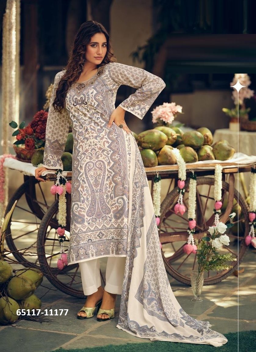 TROPICAL STORIES - Catalog # 65117 (Set of 6 Semi-Stitched / Un-Stitched Suits) TROPICAL STORIES - Catalog # 65117 (Set of 6 Semi-Stitched / Un-Stitched Suits)