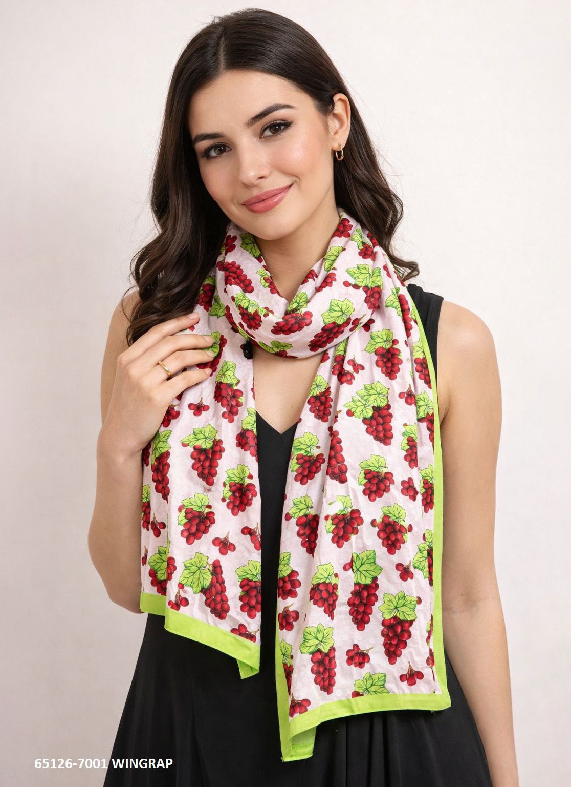 SATIN PRINTED SCARVES - Catalog # 65126 (Set of 4 Only Dupattas) SATIN PRINTED SCARVES - Catalog # 65126 (Set of 4 Only Dupattas)