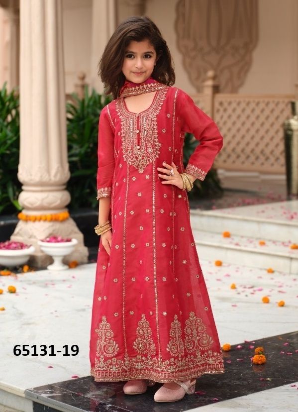 ROYAL KIDS - Catalog # 65131 (Set of 3 Readymade Salwar Suits)