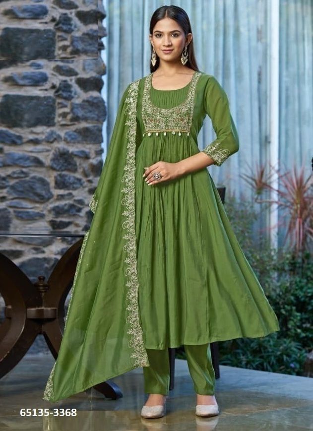 SERIES 3367 - Catalog # 65135 (Set of 7 SIZE-SETS [Readymade Salwar Suits])
