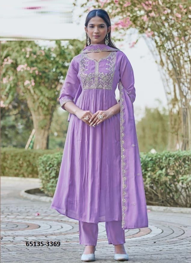 SERIES 3367 - Catalog # 65135 (Set of 7 SIZE-SETS [Readymade Salwar Suits])