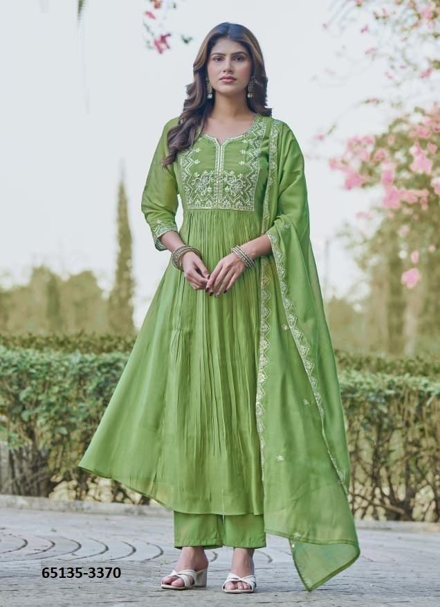 SERIES 3367 - Catalog # 65135 (Set of 7 SIZE-SETS [Readymade Salwar Suits])