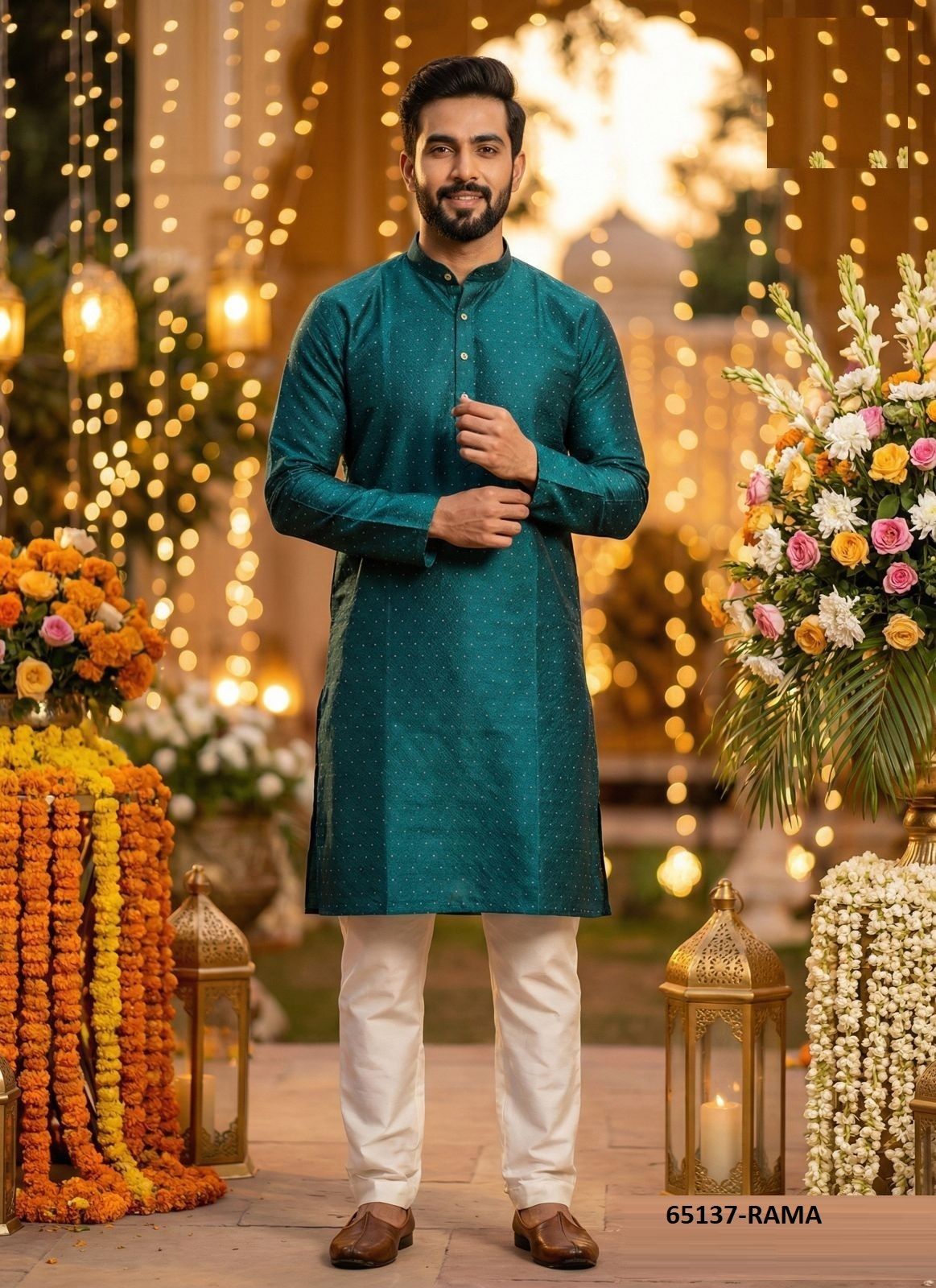 SHUBH - Catalog # 65137 (Set of 8 Men's Ethnic Wear) SHUBH - Catalog # 65137 (Set of 8 Men's Ethnic Wear)