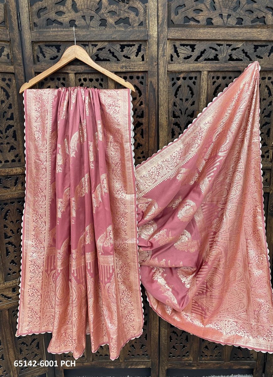 SATIN WOVEN DUPATTAS - Catalog # 65142 (Set of 4 Only Dupattas) SATIN WOVEN DUPATTAS - Catalog # 65142 (Set of 4 Only Dupattas)
