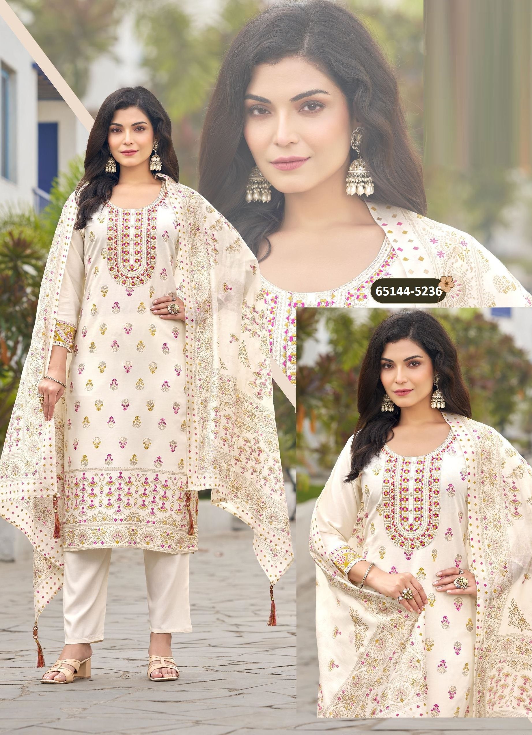 MAGICAL - Catalog # 65144 (Set of 6 Readymade Salwar Suits) MAGICAL - Catalog # 65144 (Set of 6 Readymade Salwar Suits)