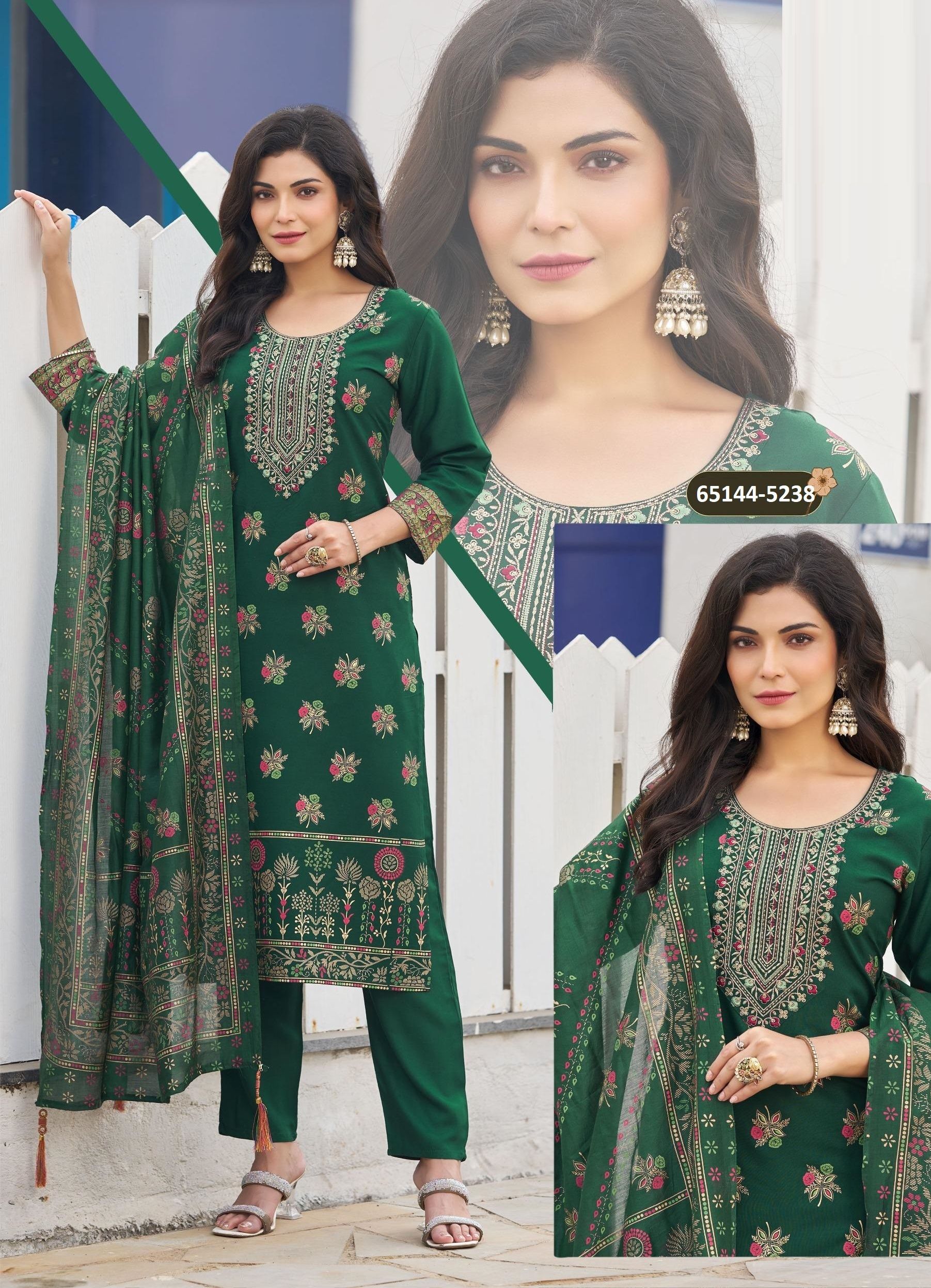 MAGICAL - Catalog # 65144 (Set of 6 Readymade Salwar Suits) MAGICAL - Catalog # 65144 (Set of 6 Readymade Salwar Suits)