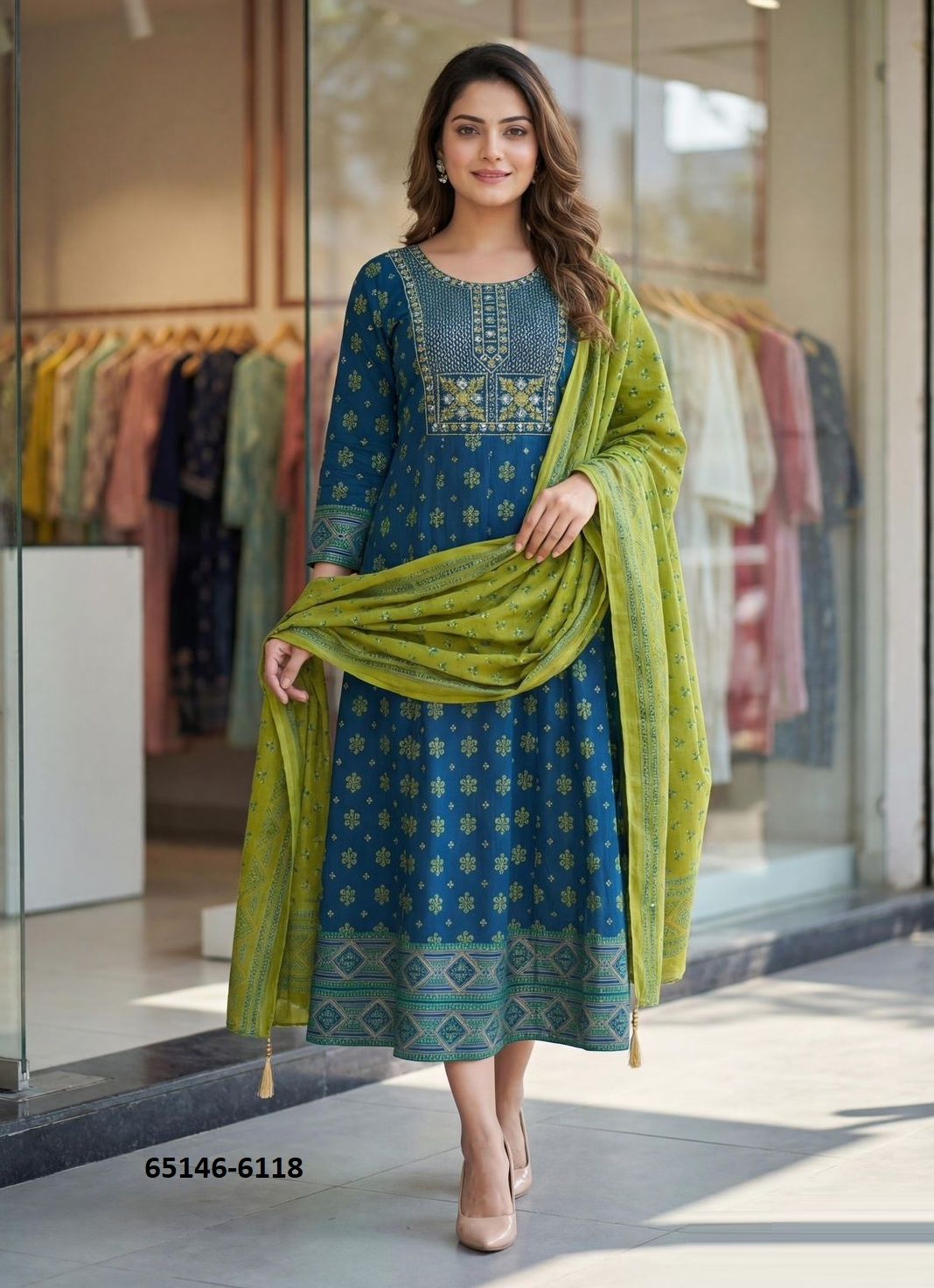 INSTAGRAM - Catalog # 65146 (Set of 7 Readymade Women's Kurtis / Tops) INSTAGRAM - Catalog # 65146 (Set of 7 Readymade Women's Kurtis / Tops)