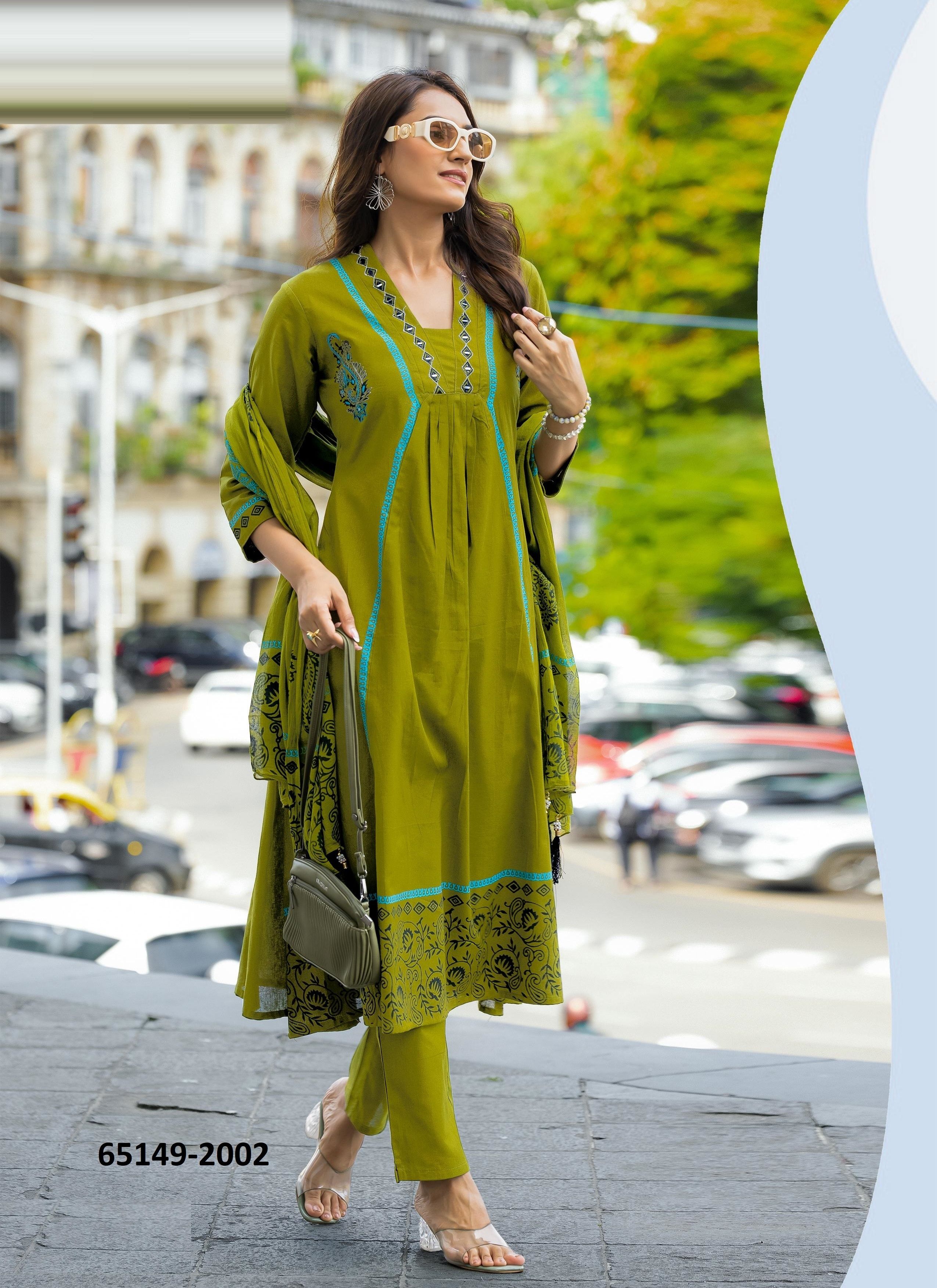 TANYA - Catalog # 65149 (Set of 4 Readymade Salwar Suits)