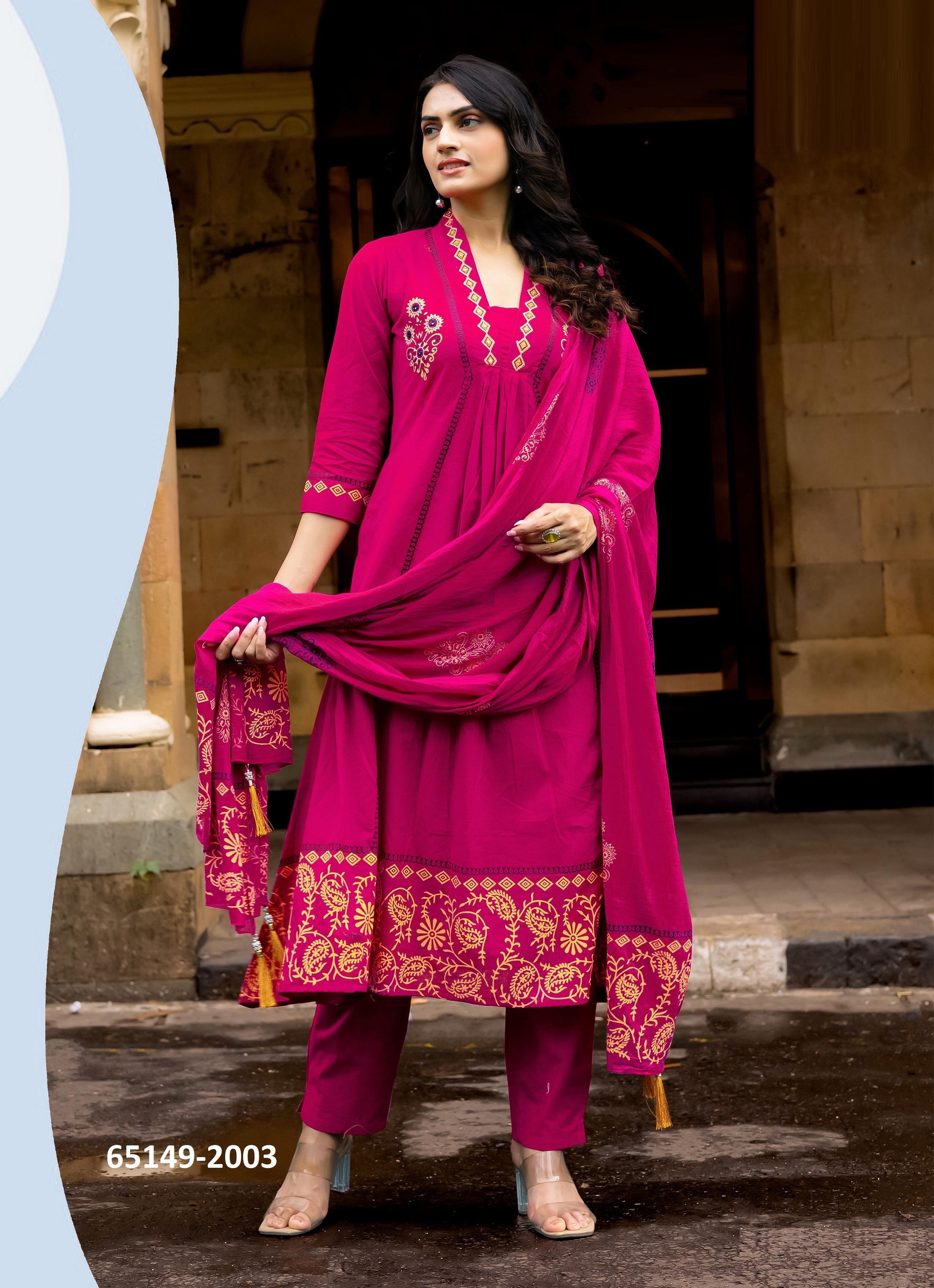 TANYA - Catalog # 65149 (Set of 4 Readymade Salwar Suits)