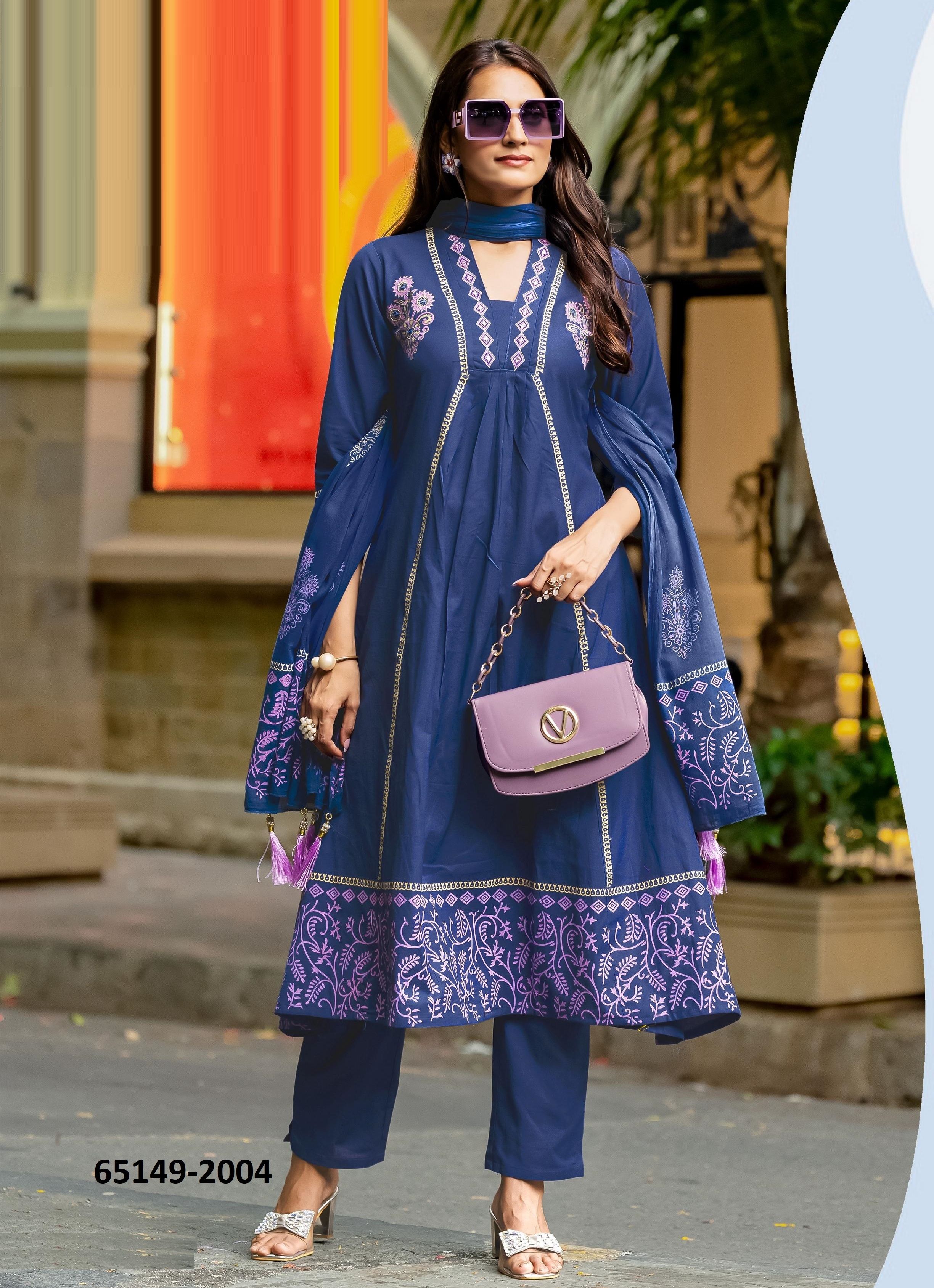 TANYA - Catalog # 65149 (Set of 4 Readymade Salwar Suits)