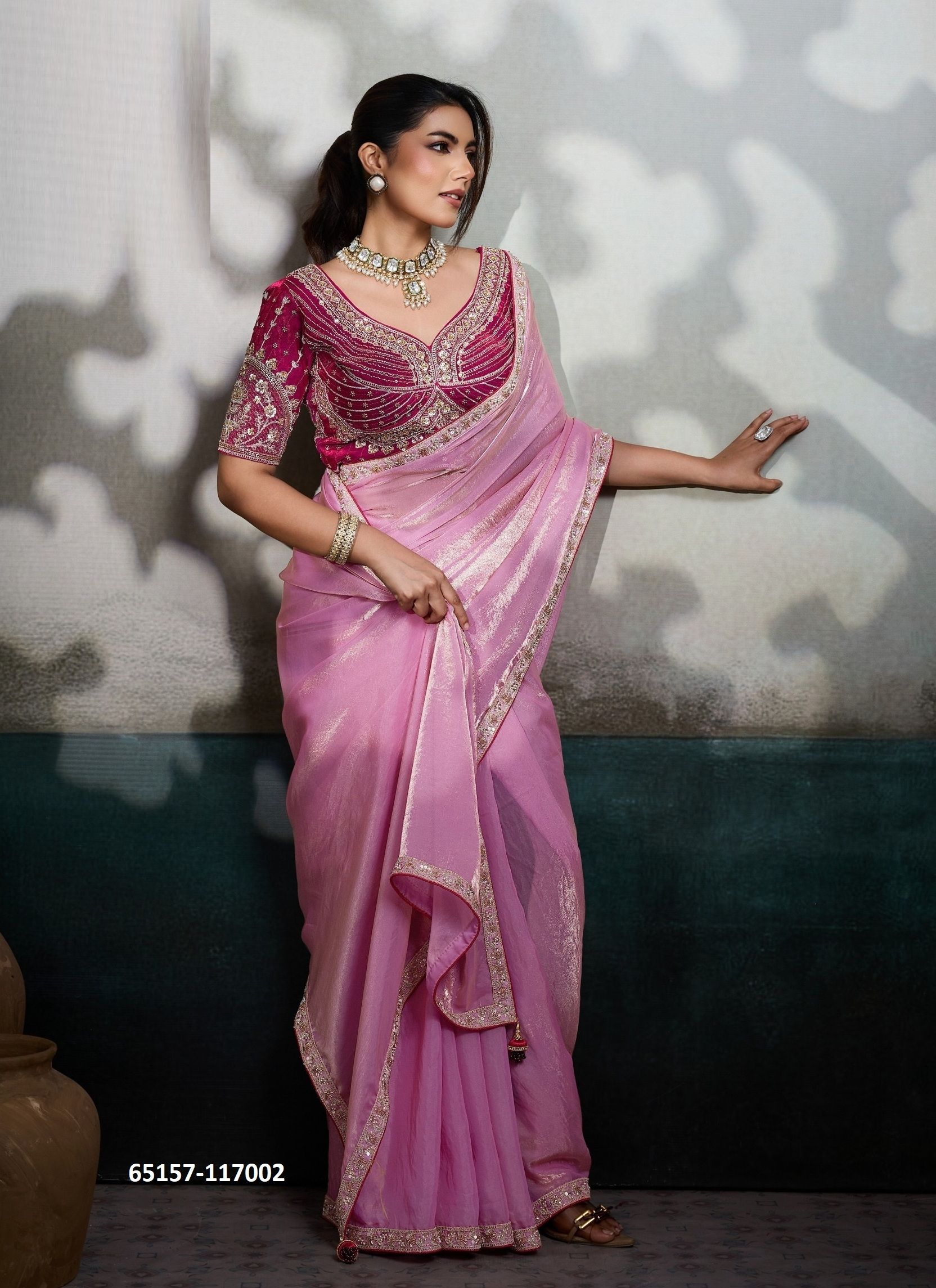 SOIREE - Catalog # 65157 (Set of 4 Sarees) SOIREE - Catalog # 65157 (Set of 4 Sarees)