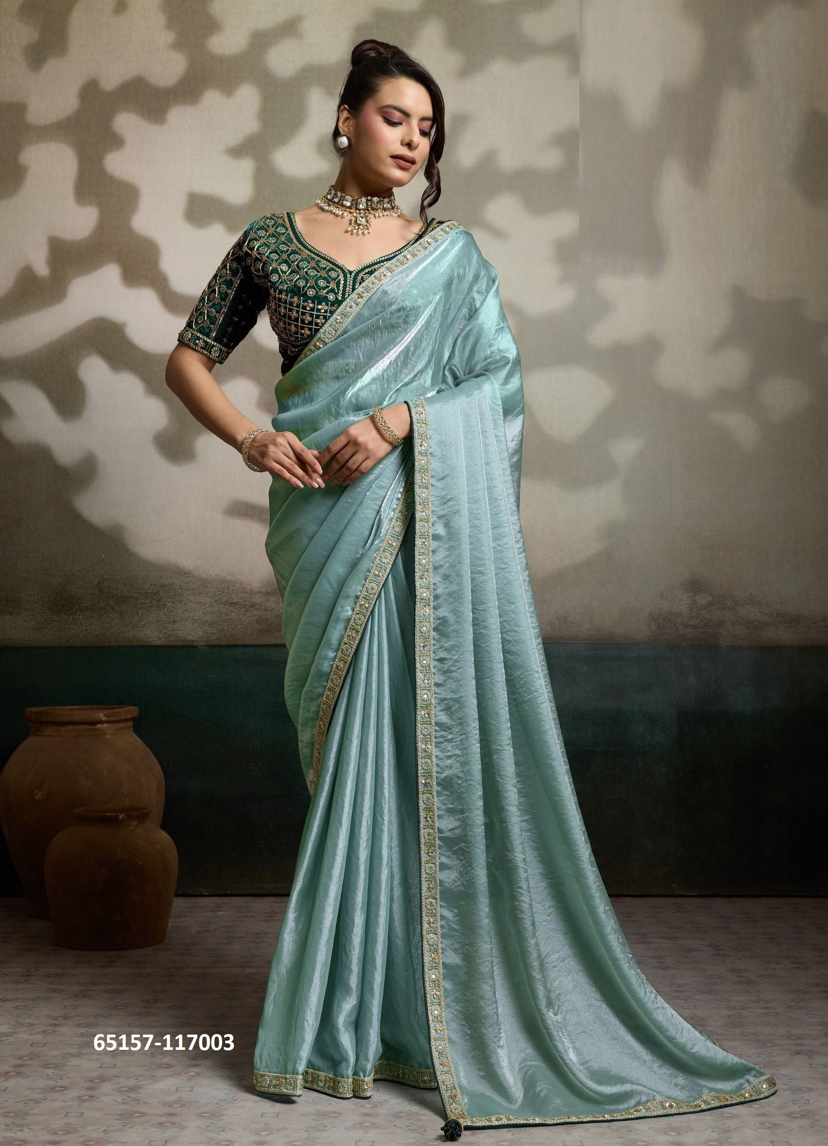 SOIREE - Catalog # 65157 (Set of 4 Sarees) SOIREE - Catalog # 65157 (Set of 4 Sarees)