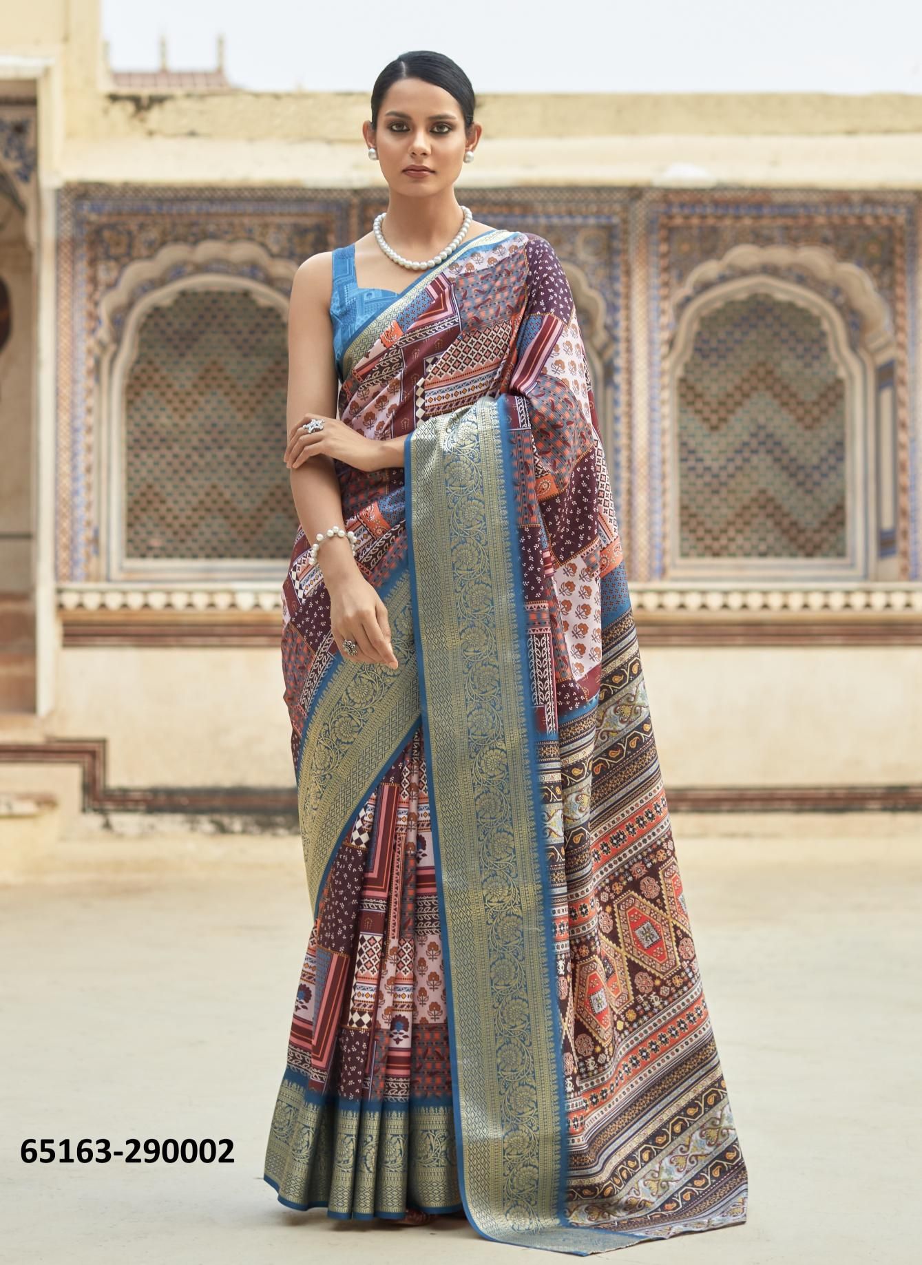 SAARIA SILK - Catalog # 65163 (Set of 8 Sarees) SAARIA SILK - Catalog # 65163 (Set of 8 Sarees)