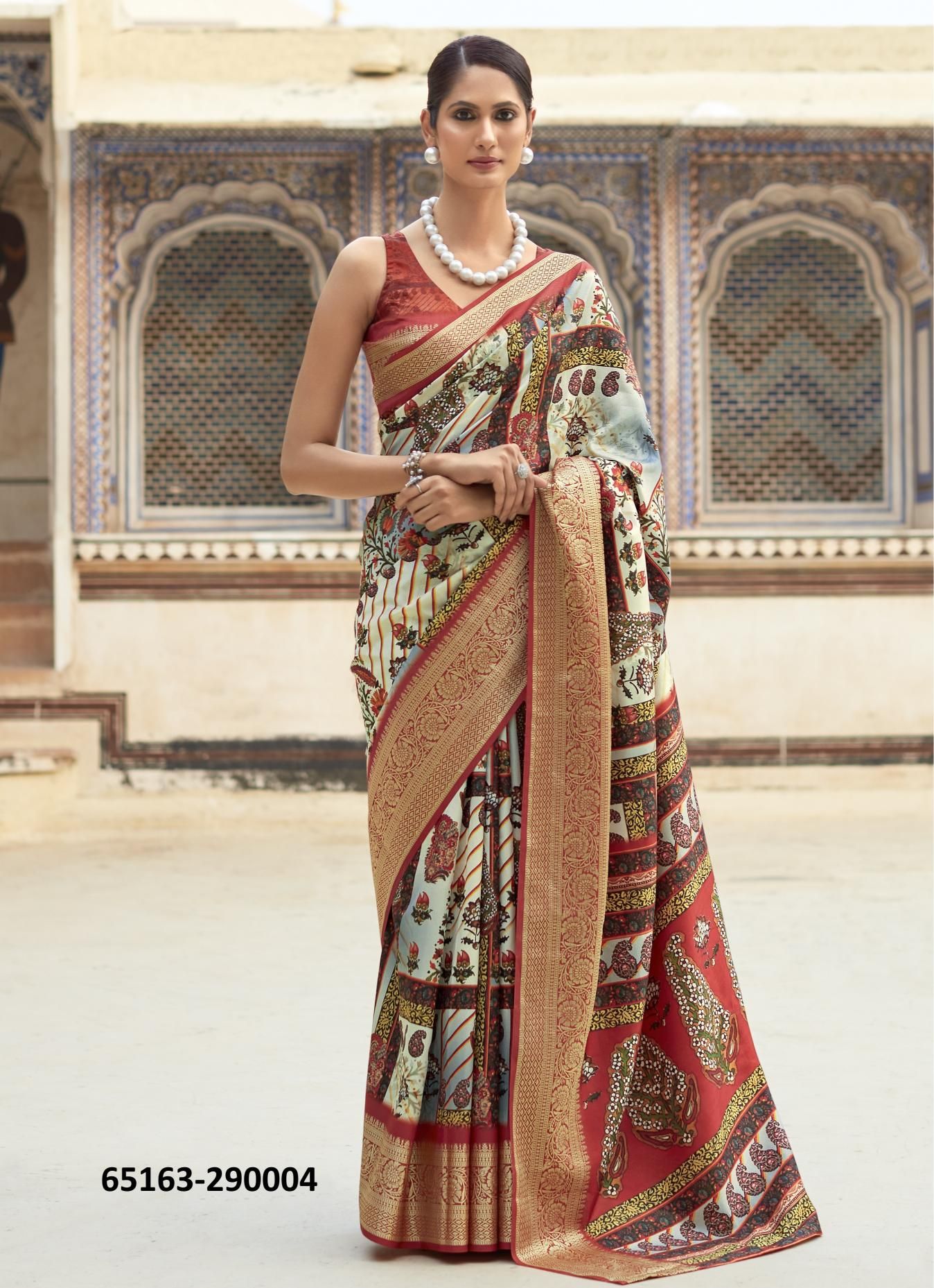 SAARIA SILK - Catalog # 65163 (Set of 8 Sarees) SAARIA SILK - Catalog # 65163 (Set of 8 Sarees)
