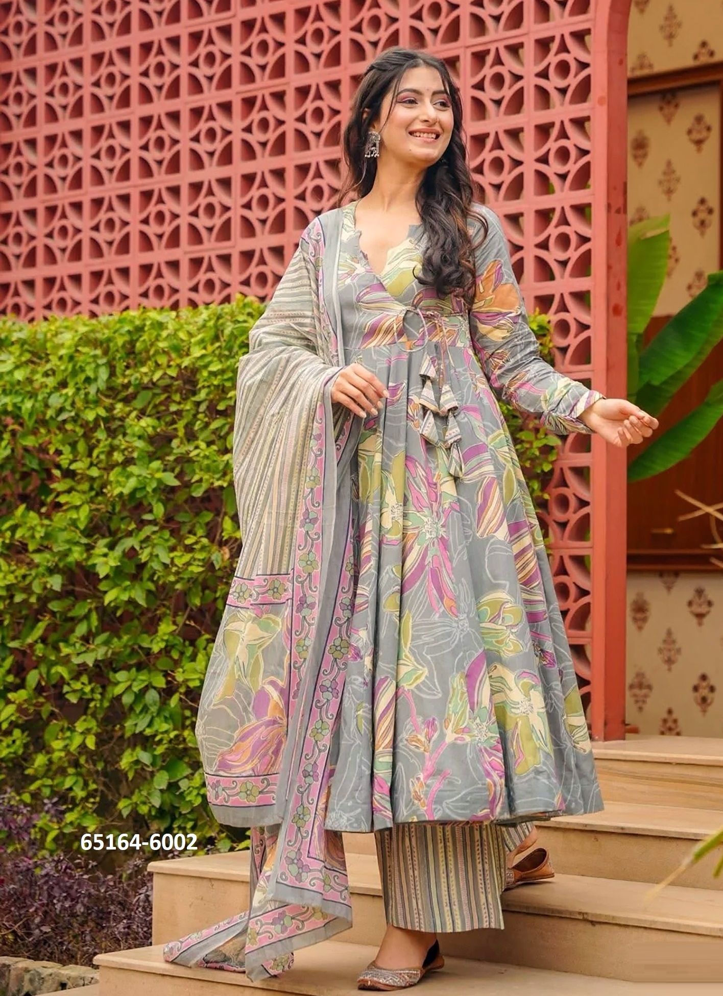 VYOMA 6 - Catalog # 65164 (Set of 6 Readymade Salwar Suits) VYOMA 6 - Catalog # 65164 (Set of 6 Readymade Salwar Suits)