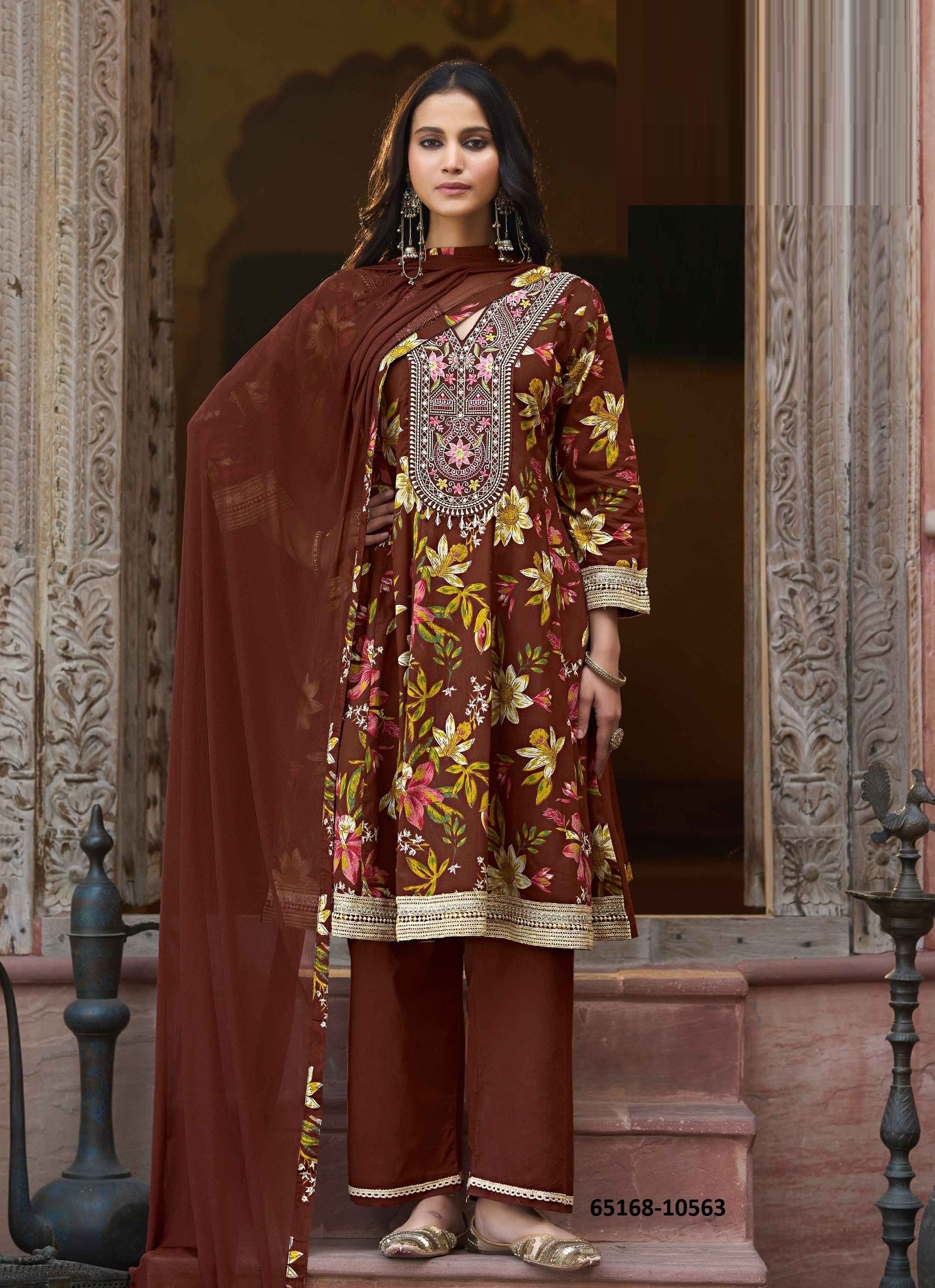 FALGUNI - Catalog # 65168 (Set of 4 Readymade Salwar Suits) FALGUNI - Catalog # 65168 (Set of 4 Readymade Salwar Suits)