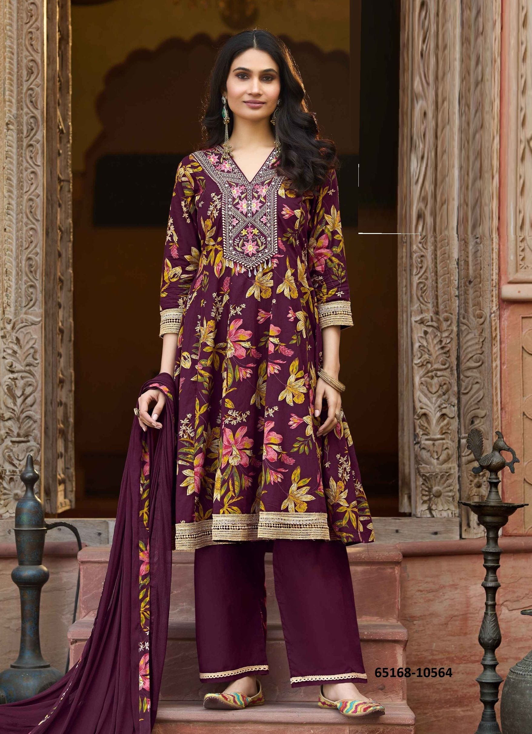 FALGUNI - Catalog # 65168 (Set of 4 Readymade Salwar Suits) FALGUNI - Catalog # 65168 (Set of 4 Readymade Salwar Suits)