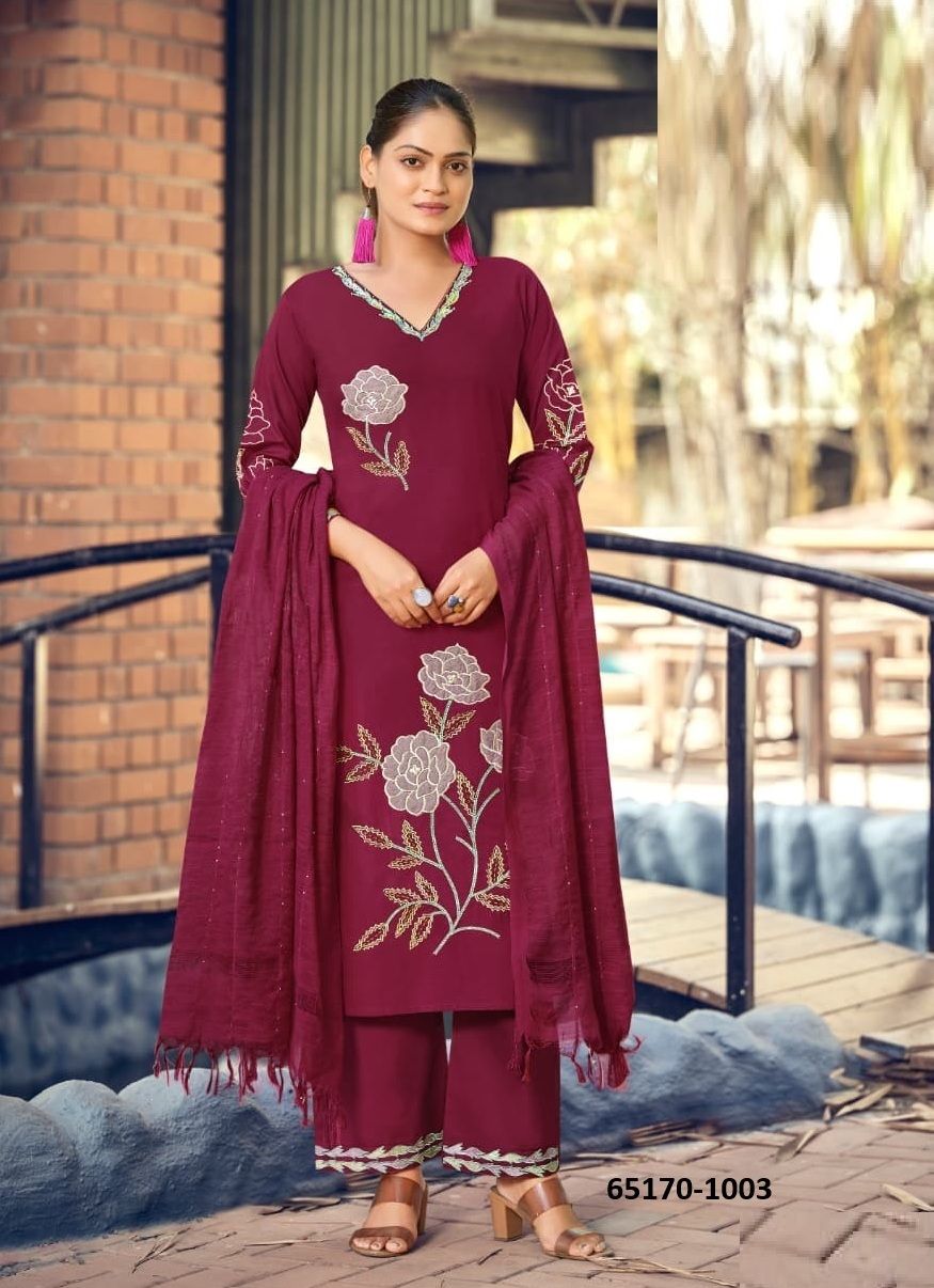 GOPIKA - Catalog # 65170 (Set of 4 Readymade Salwar Suits)