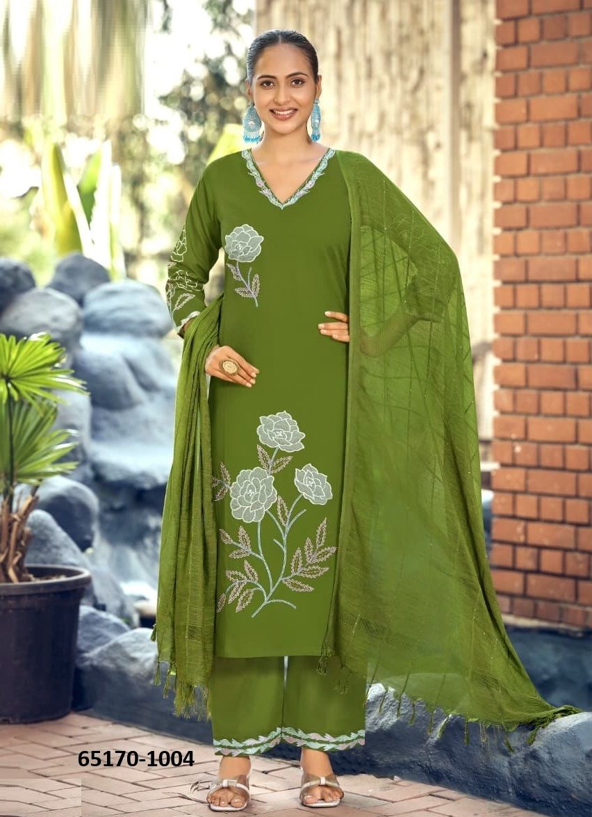 GOPIKA - Catalog # 65170 (Set of 4 Readymade Salwar Suits)