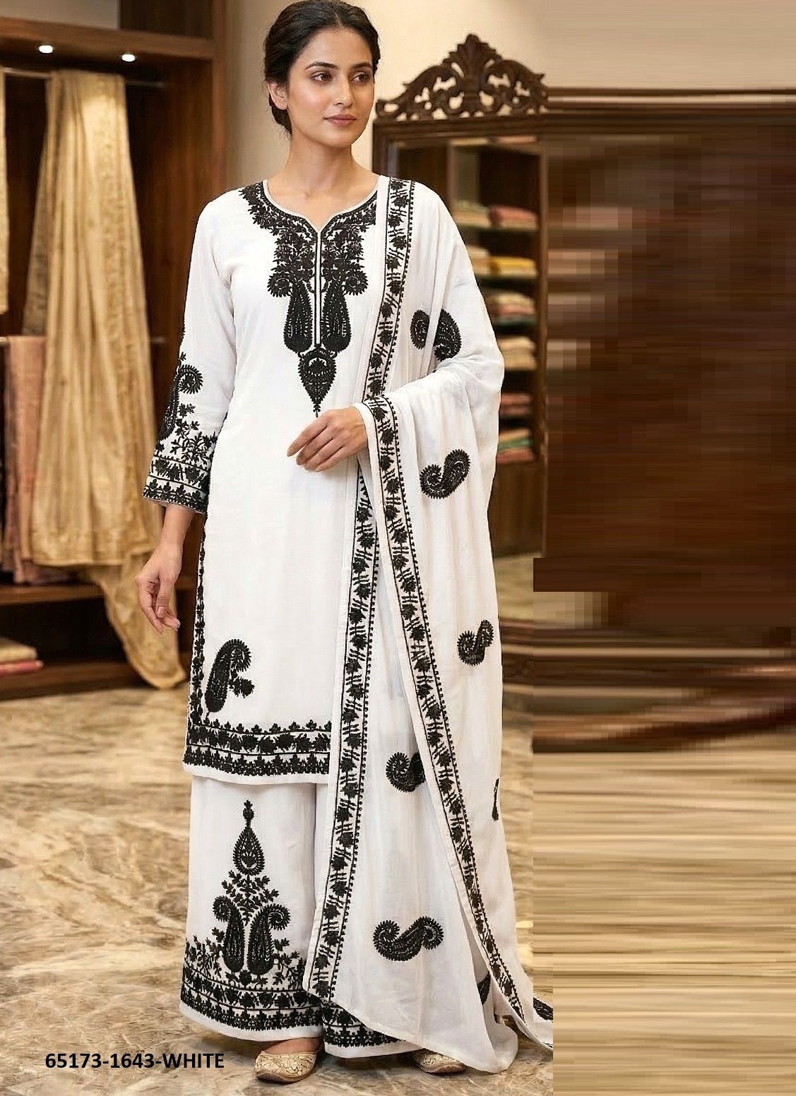ARNIMA - Catalog # 65173 (Set of 4 SIZE-SETS [Readymade Salwar Suits])