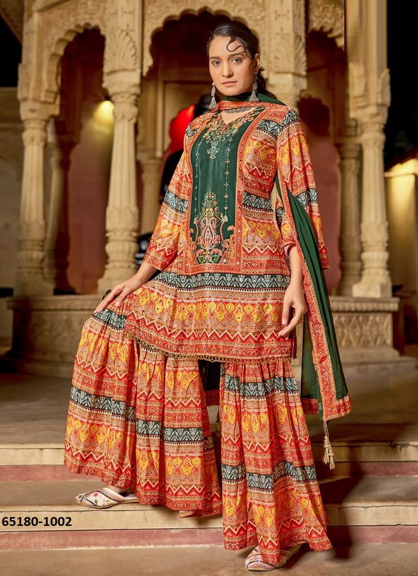 RUHANI - Catalog # 65180 (Set of 6 Readymade Salwar Suits) RUHANI - Catalog # 65180 (Set of 6 Readymade Salwar Suits)