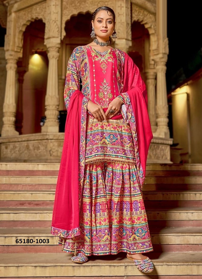 RUHANI - Catalog # 65180 (Set of 6 Readymade Salwar Suits) RUHANI - Catalog # 65180 (Set of 6 Readymade Salwar Suits)