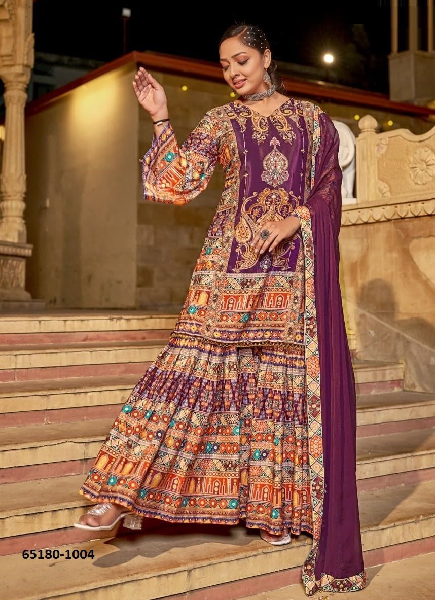 RUHANI - Catalog # 65180 (Set of 6 Readymade Salwar Suits) RUHANI - Catalog # 65180 (Set of 6 Readymade Salwar Suits)