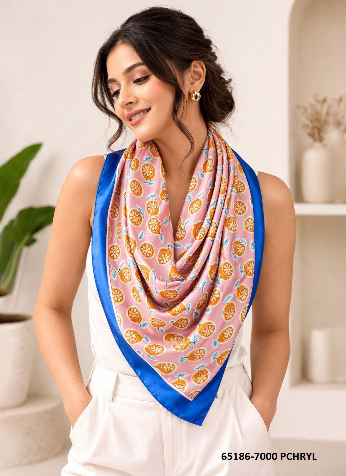 SATIN PRINTED SCARVES 1 - Catalog # 65186 (Set of 4 Only Dupattas) SATIN PRINTED SCARVES 1 - Catalog # 65186 (Set of 4 Only Dupattas)