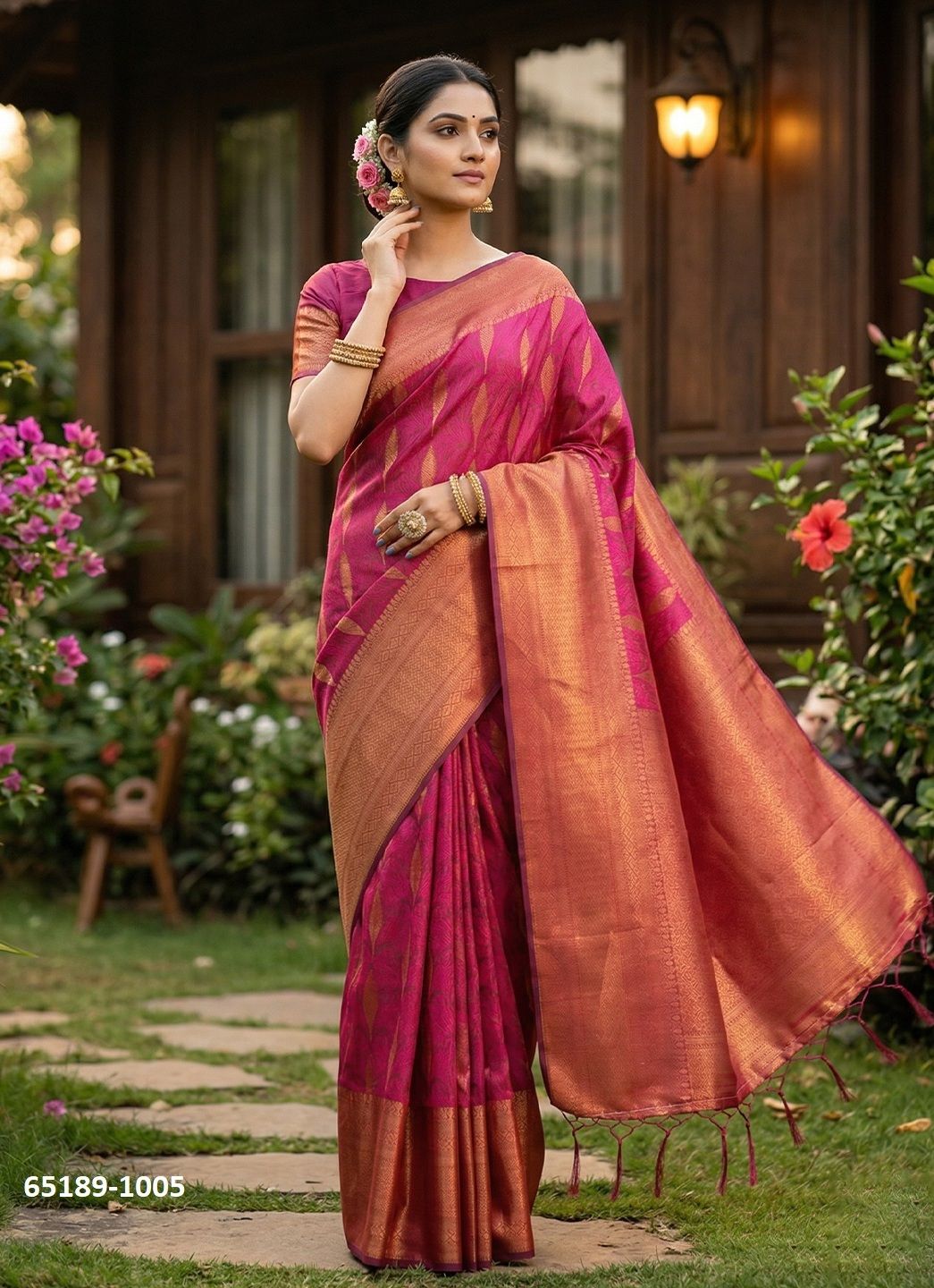 RAJASI SILK - Catalog # 65189 (Set of 6 Sarees) RAJASI SILK - Catalog # 65189 (Set of 6 Sarees)