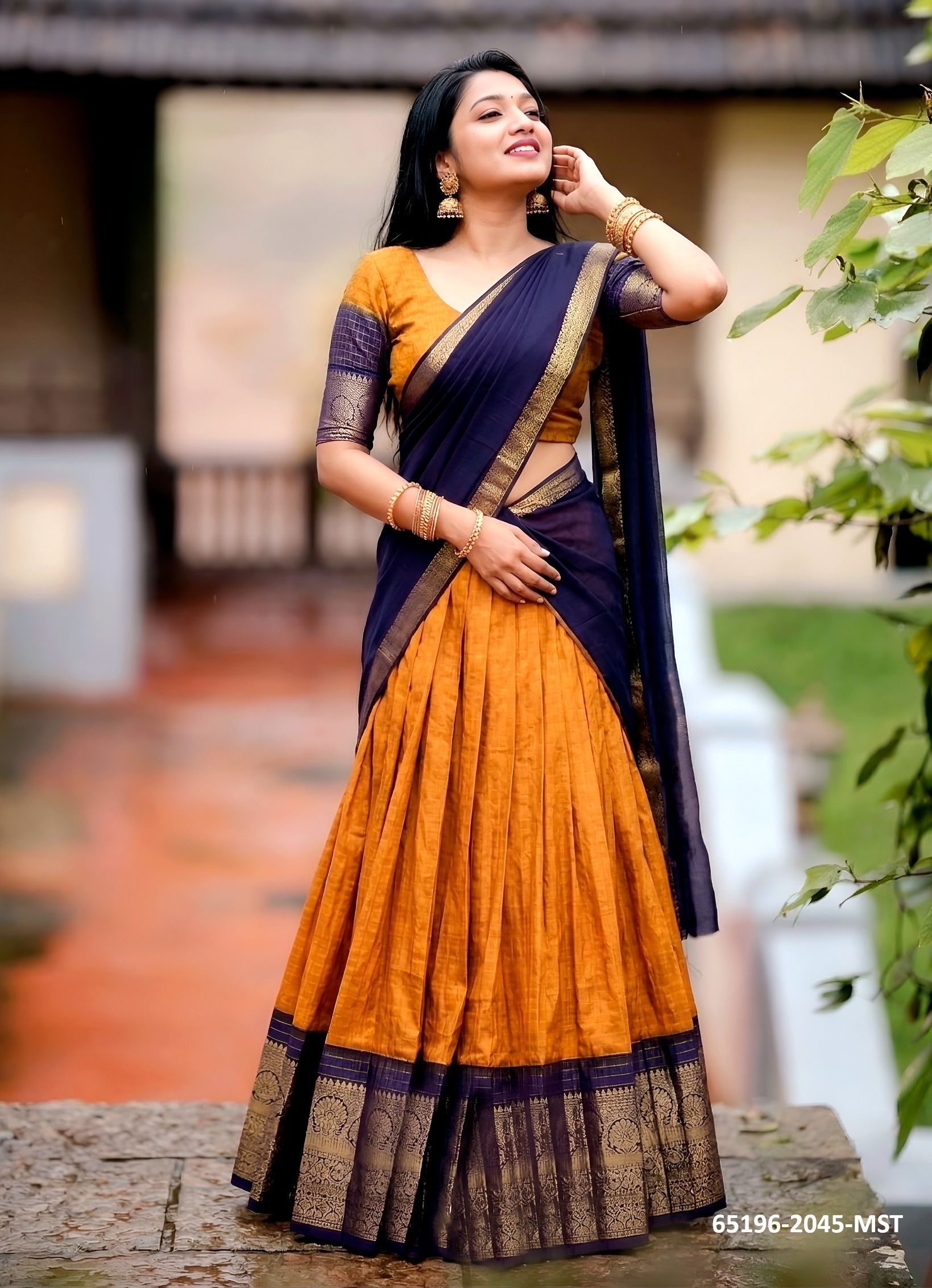 SERIES 2045 - Catalog # 65196 (Set of 4 Semi-Stitched Lehengas) SERIES 2045 - Catalog # 65196 (Set of 4 Semi-Stitched Lehengas)