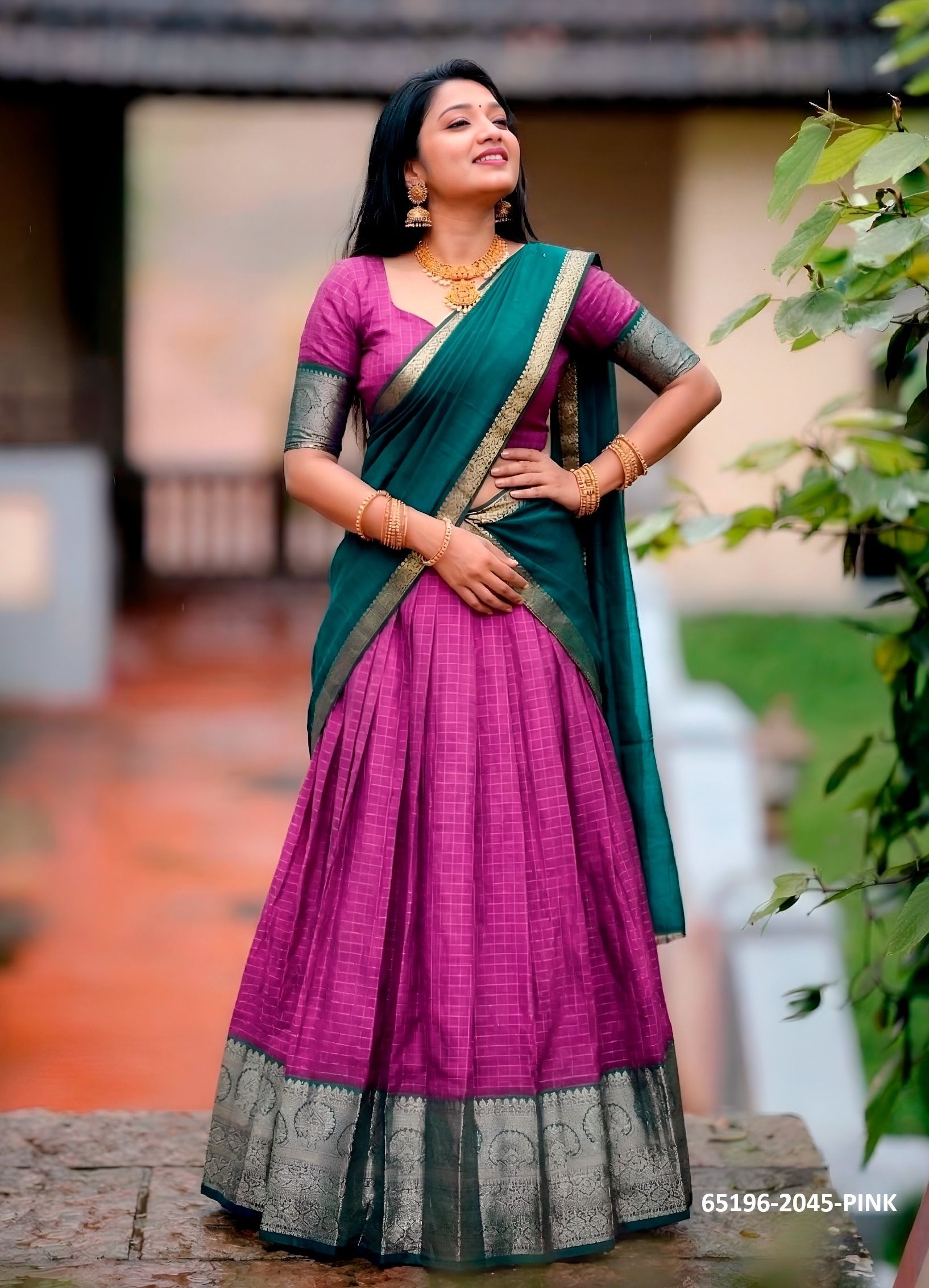 SERIES 2045 - Catalog # 65196 (Set of 4 Semi-Stitched Lehengas) SERIES 2045 - Catalog # 65196 (Set of 4 Semi-Stitched Lehengas)