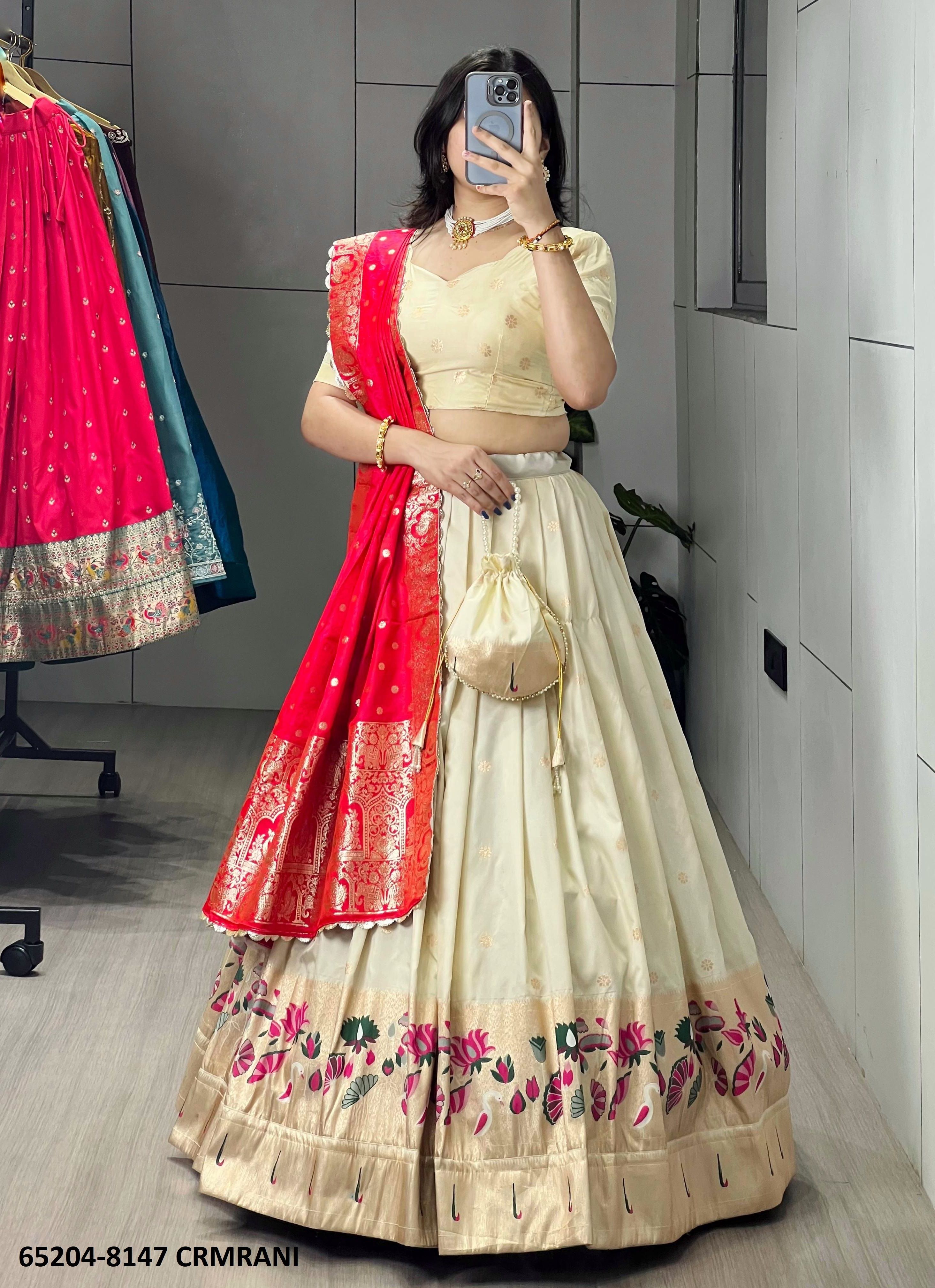 SERIES 8147 - Catalog # 65204 (Set of 4 Semi-Stitched Lehengas) SERIES 8147 - Catalog # 65204 (Set of 4 Semi-Stitched Lehengas)
