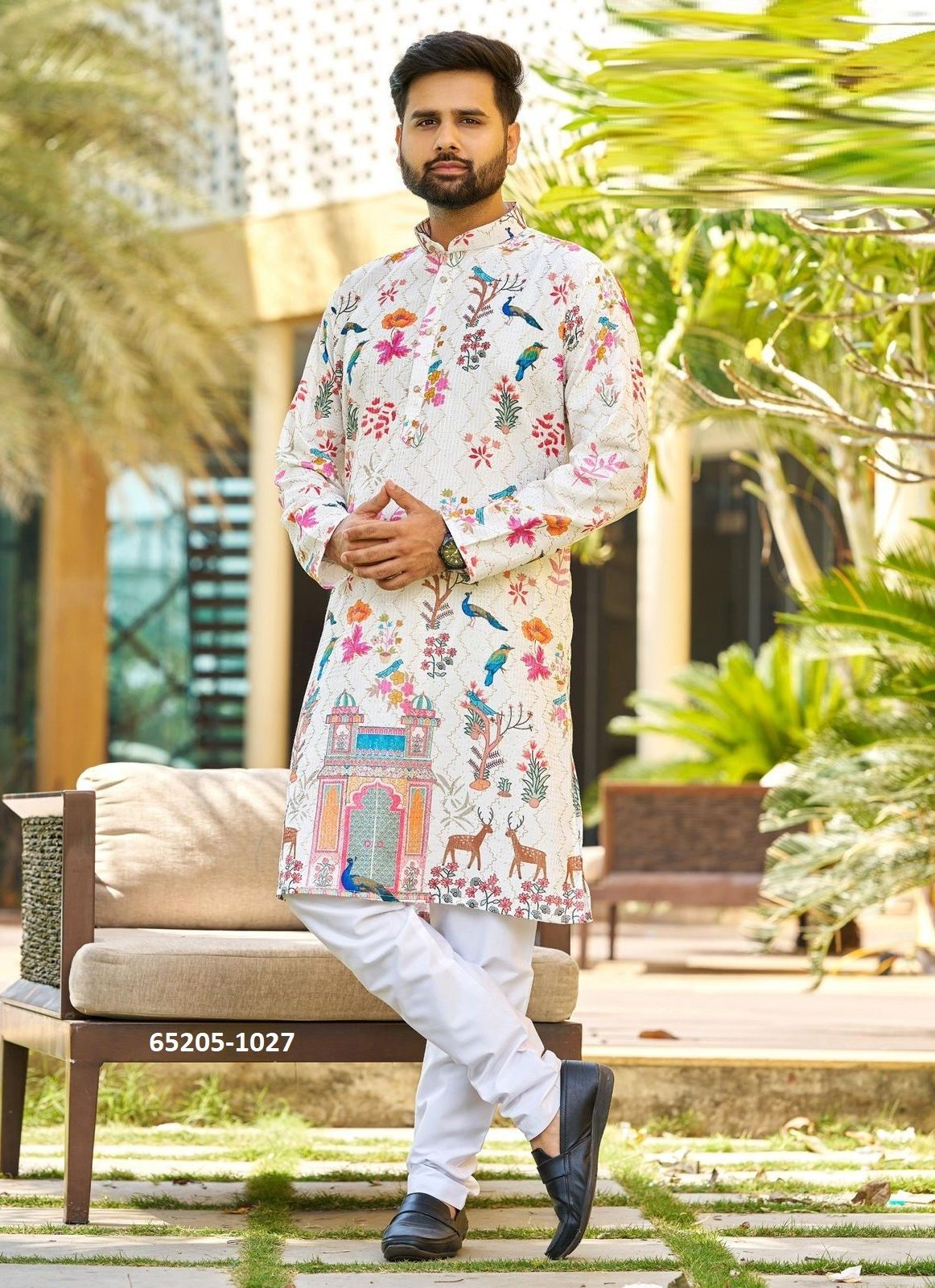 PAARV - Catalog # 65205 (Set of 7 Men's Ethnic Wear) PAARV - Catalog # 65205 (Set of 7 Men's Ethnic Wear)