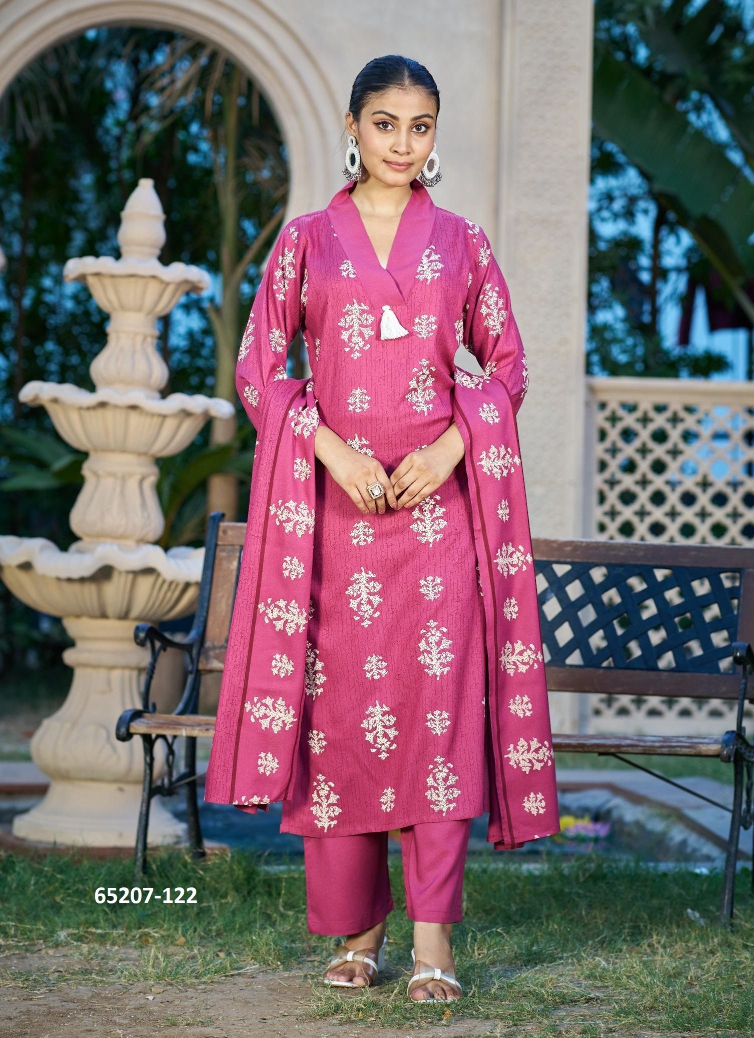 SERIES 121 - Catalog # 65207 (Set of 4 SIZE-SETS [Readymade Salwar Suits])