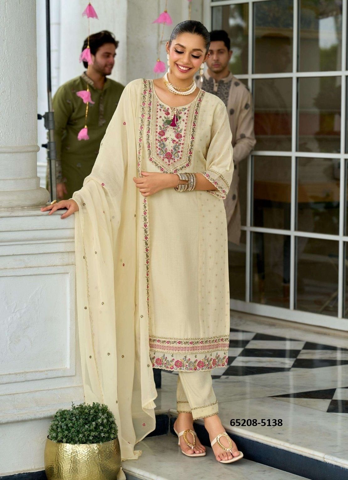 SAWARIYA - Catalog # 65208 (Set of 6 Readymade Salwar Suits)