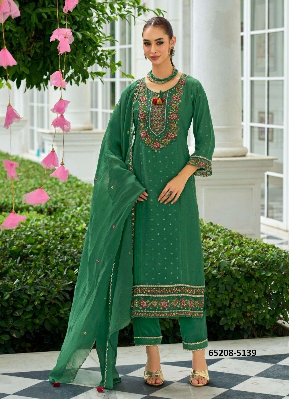 SAWARIYA - Catalog # 65208 (Set of 6 Readymade Salwar Suits)