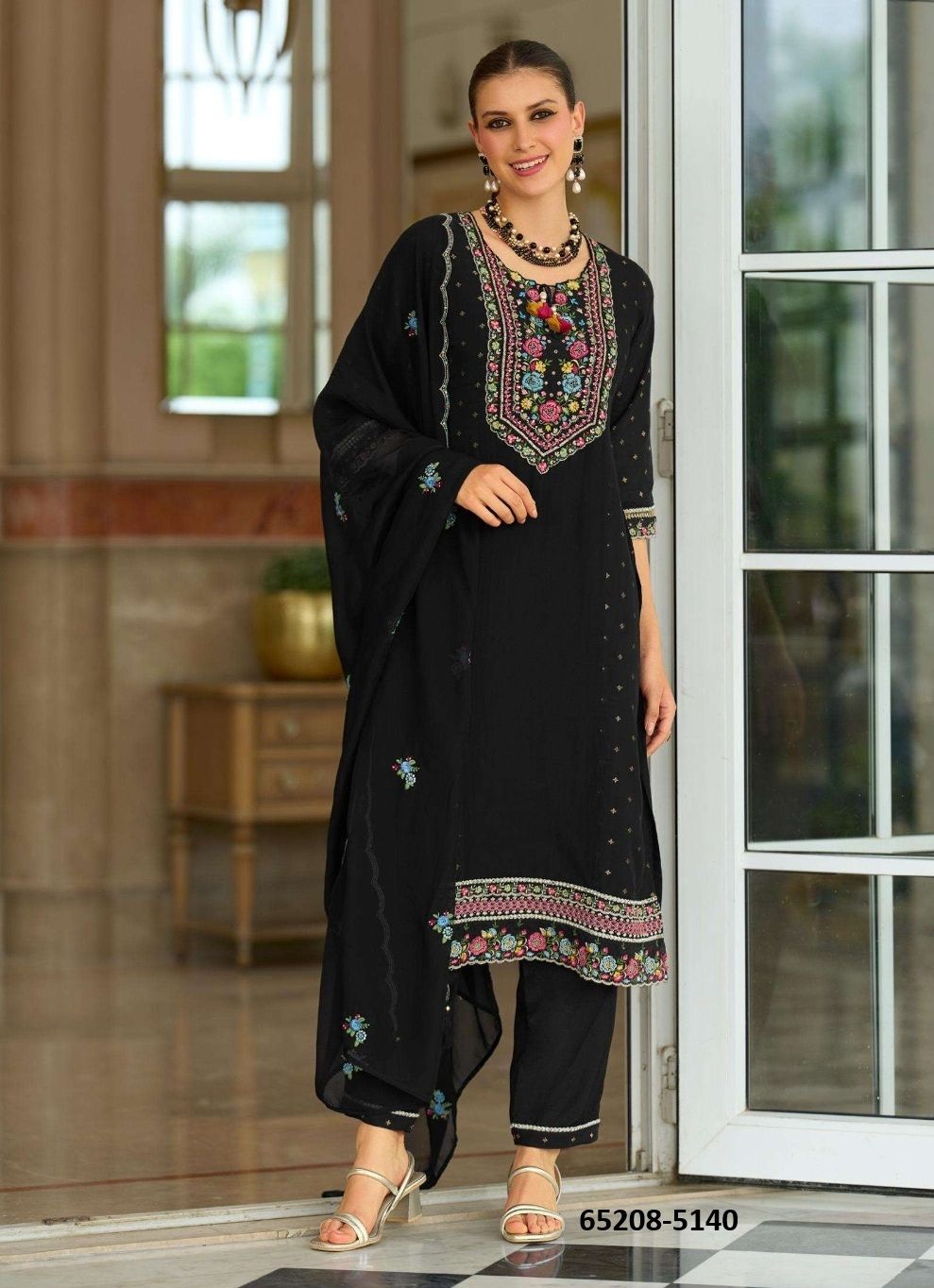 SAWARIYA - Catalog # 65208 (Set of 6 Readymade Salwar Suits)