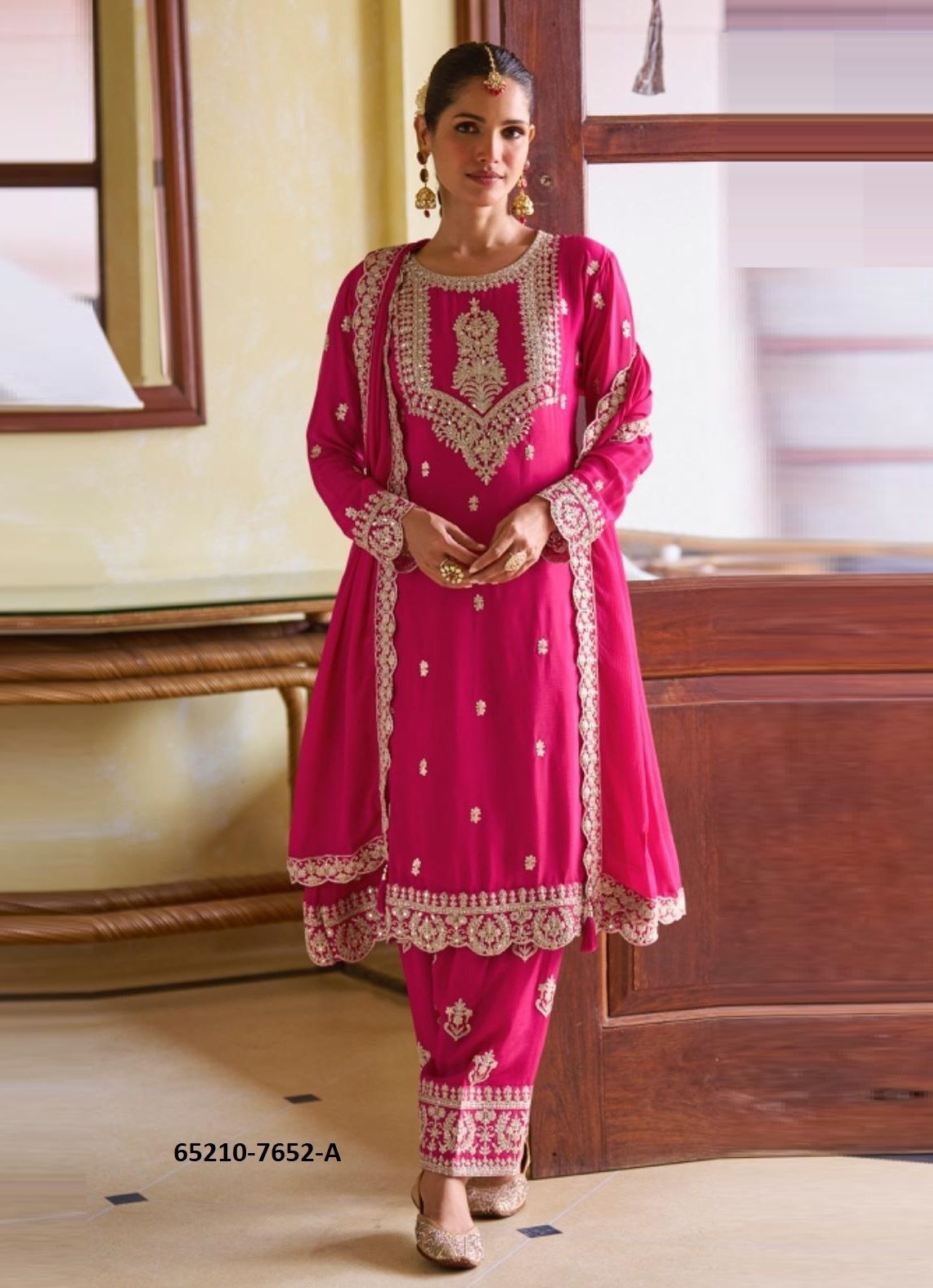 HARLEY - Catalog # 65210 (Set of 4 Readymade Salwar Suits) HARLEY - Catalog # 65210 (Set of 4 Readymade Salwar Suits)