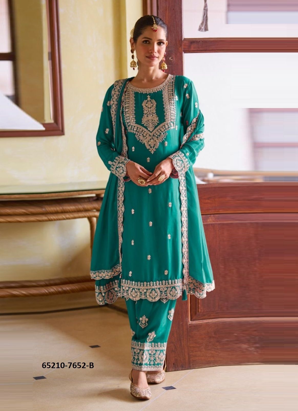 HARLEY - Catalog # 65210 (Set of 4 Readymade Salwar Suits) HARLEY - Catalog # 65210 (Set of 4 Readymade Salwar Suits)
