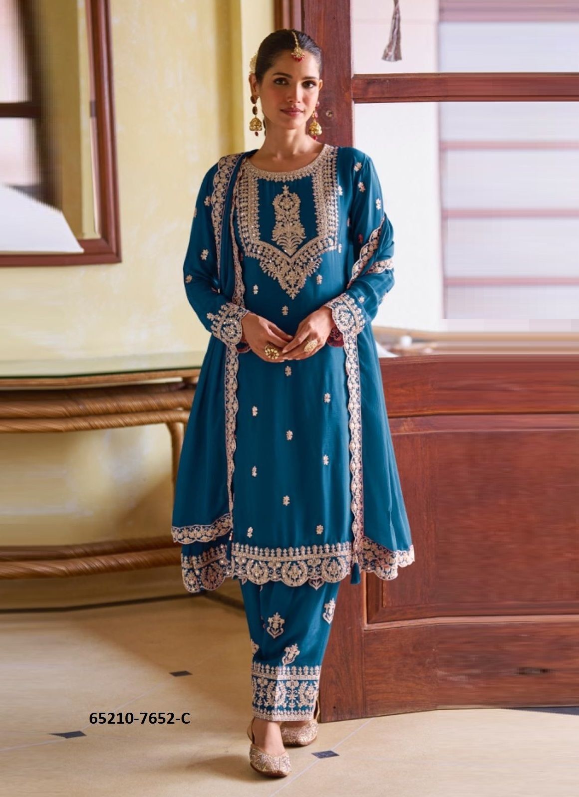 HARLEY - Catalog # 65210 (Set of 4 Readymade Salwar Suits) HARLEY - Catalog # 65210 (Set of 4 Readymade Salwar Suits)