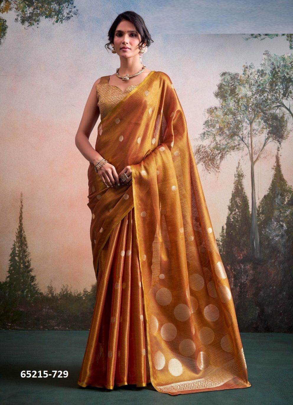 ANVIKA DOLLAR SILK - Catalog # 65215 (Set of 6 Sarees) ANVIKA DOLLAR SILK - Catalog # 65215 (Set of 6 Sarees)