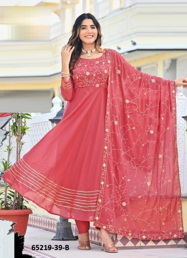 SERIES 38 - Catalog # 65219 (Set of 4 SIZE-SETS [Readymade Salwar Suits])