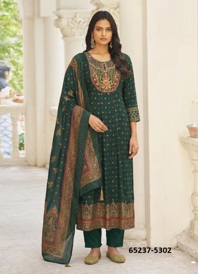 HUMA - Catalog # 65237 (Set of 6 Readymade Salwar Suits)