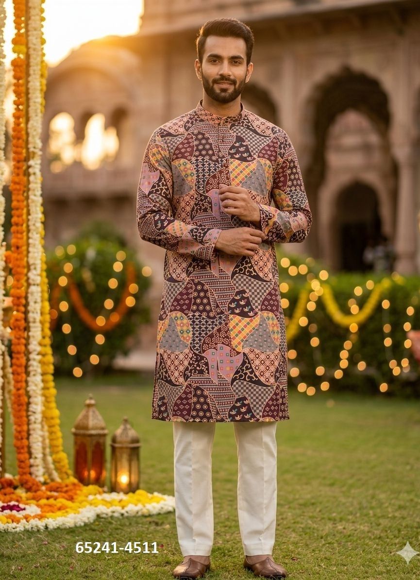 ETHNICITY - Catalog # 65241 (Set of 6 Men's Ethnic Wear) ETHNICITY - Catalog # 65241 (Set of 6 Men's Ethnic Wear)