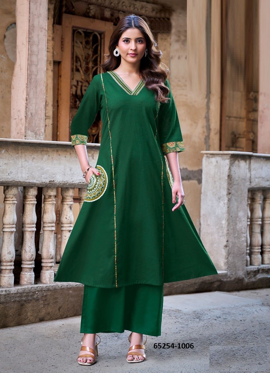 SARIKA 1 - Catalog # 65254 (Set of 6 Tops With Bottoms)