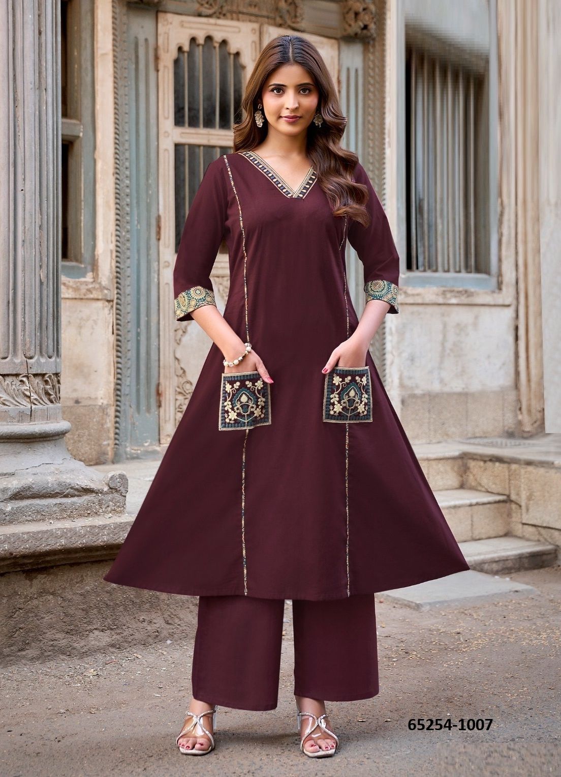 SARIKA 1 - Catalog # 65254 (Set of 6 Tops With Bottoms)