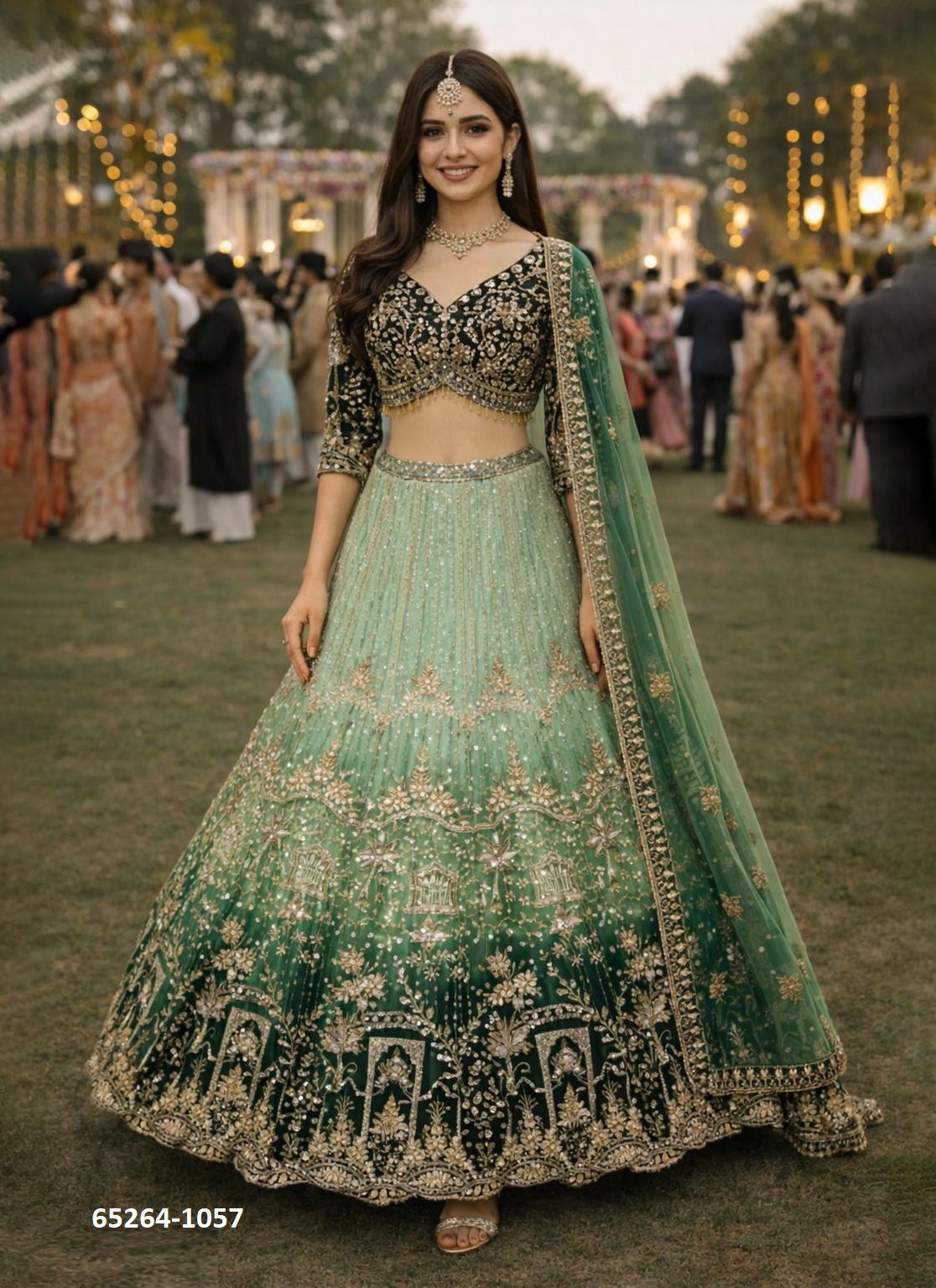 ROSY - Catalog # 65264 (Set of 2 Readymade Lehengas) ROSY - Catalog # 65264 (Set of 2 Readymade Lehengas)