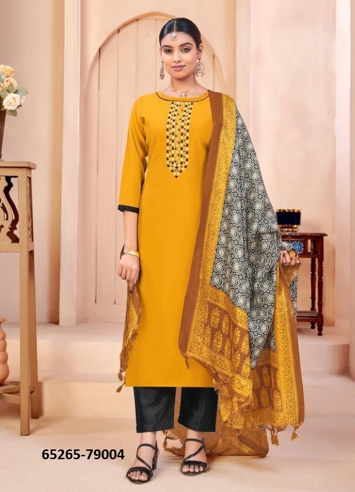 EVANKA 15 - Catalog # 65265 (Set of 12 Readymade Salwar Suits) EVANKA 15 - Catalog # 65265 (Set of 12 Readymade Salwar Suits)
