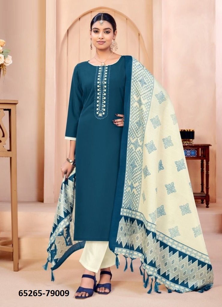 EVANKA 15 - Catalog # 65265 (Set of 12 Readymade Salwar Suits) EVANKA 15 - Catalog # 65265 (Set of 12 Readymade Salwar Suits)